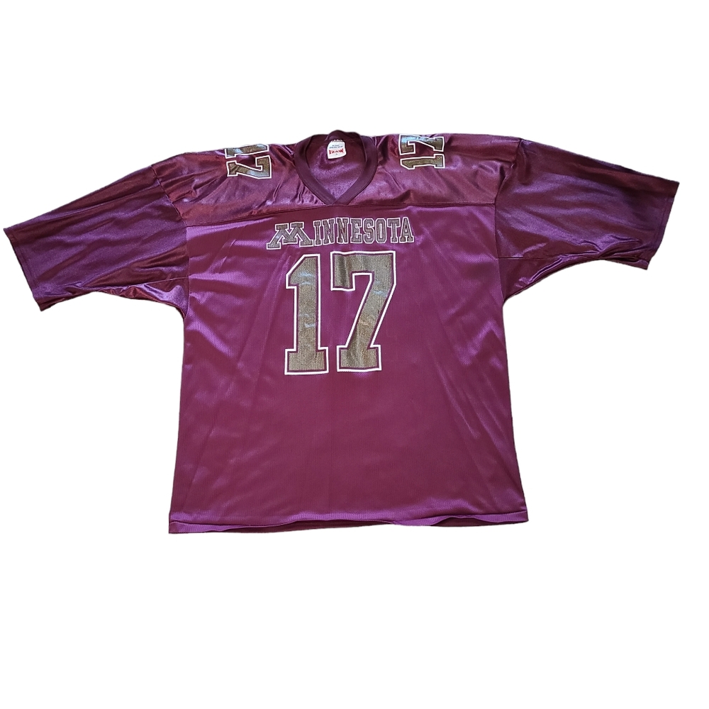 Minnesota Golden Gophers Football Jersey Vintage NCAA College IZAW XL Maroon 40
